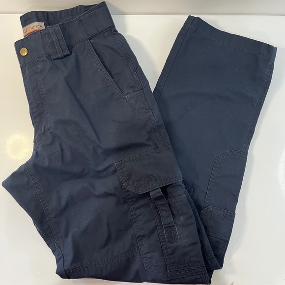 5.11 Tactical Mens Pants 30x34 Blue Cargo Utility Work Hiking Outdoor Gorpcore - Picture 1 of 8